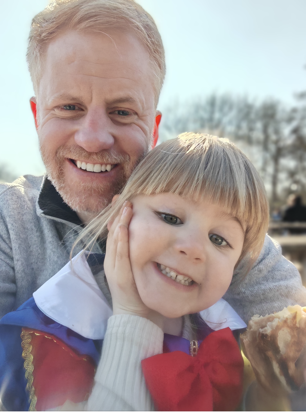 Rich and his daughter — the inspiration behind Little Beacon